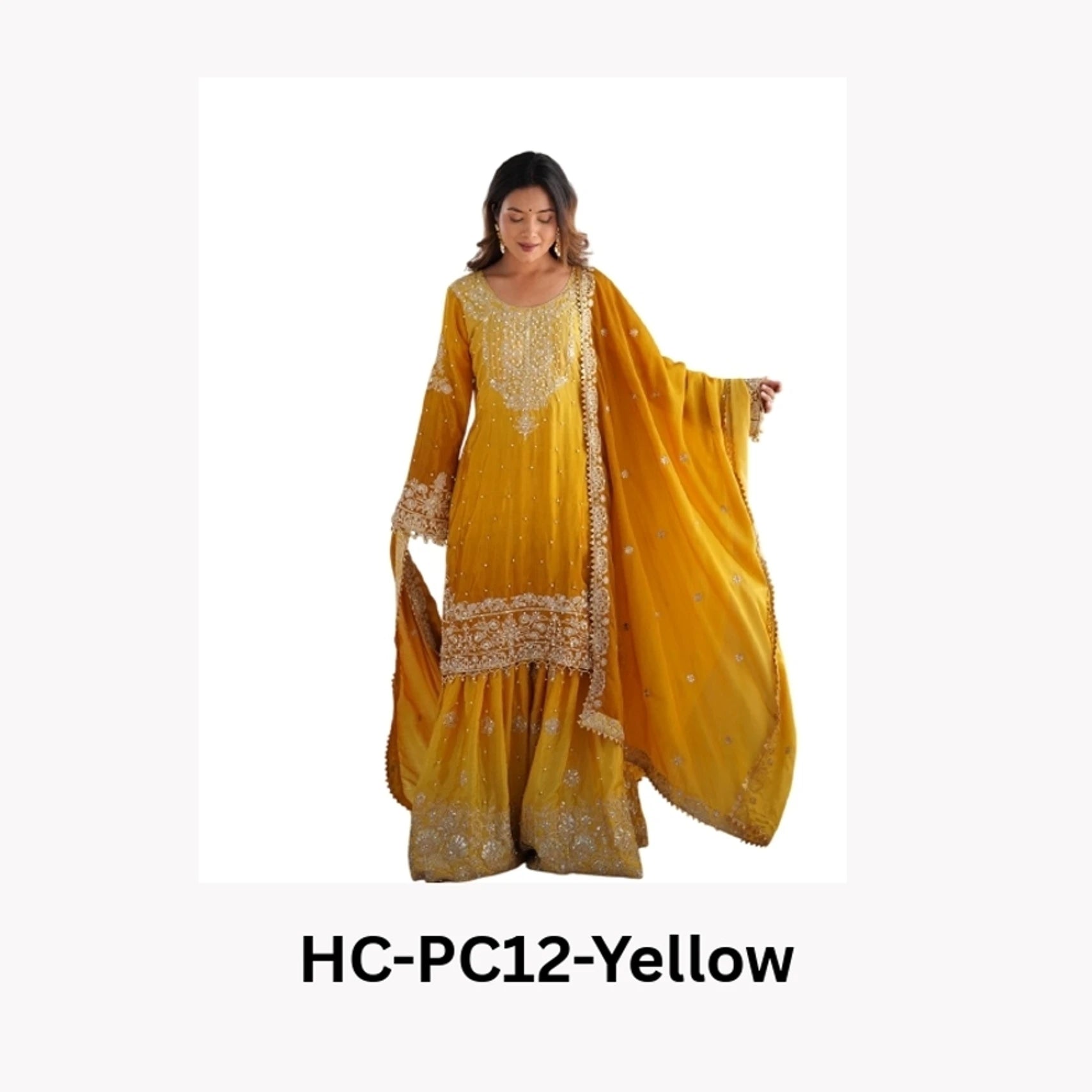 Reva Living Women Cotton Blend Ethnic Top Pyjama Dupatta Set