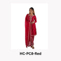 Reva Living Women Cotton Blend Ethnic Top Pyjama Dupatta Set