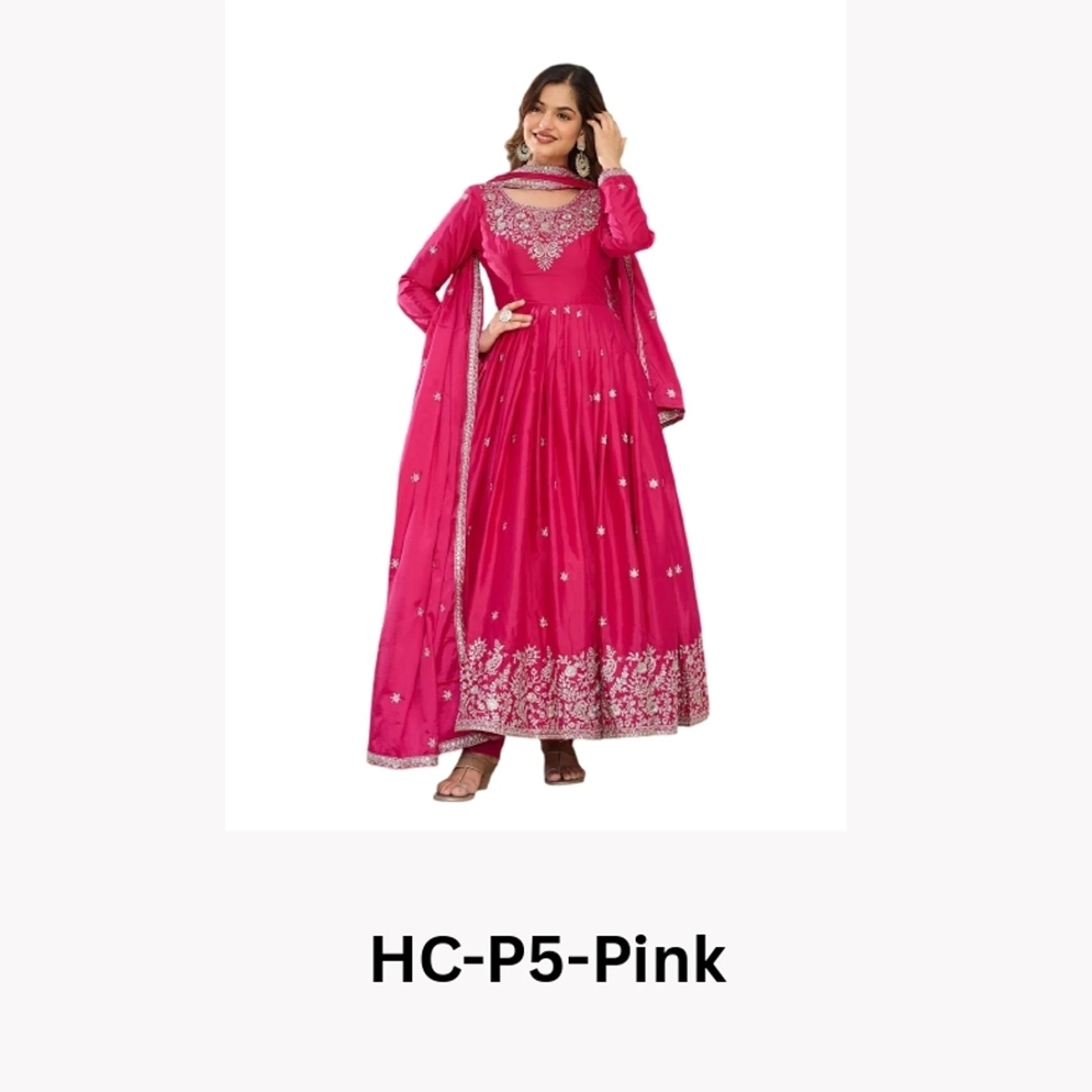 Reva Living Women Embroidered, Embellished Cotton Blend Straight Kurta (Pink)