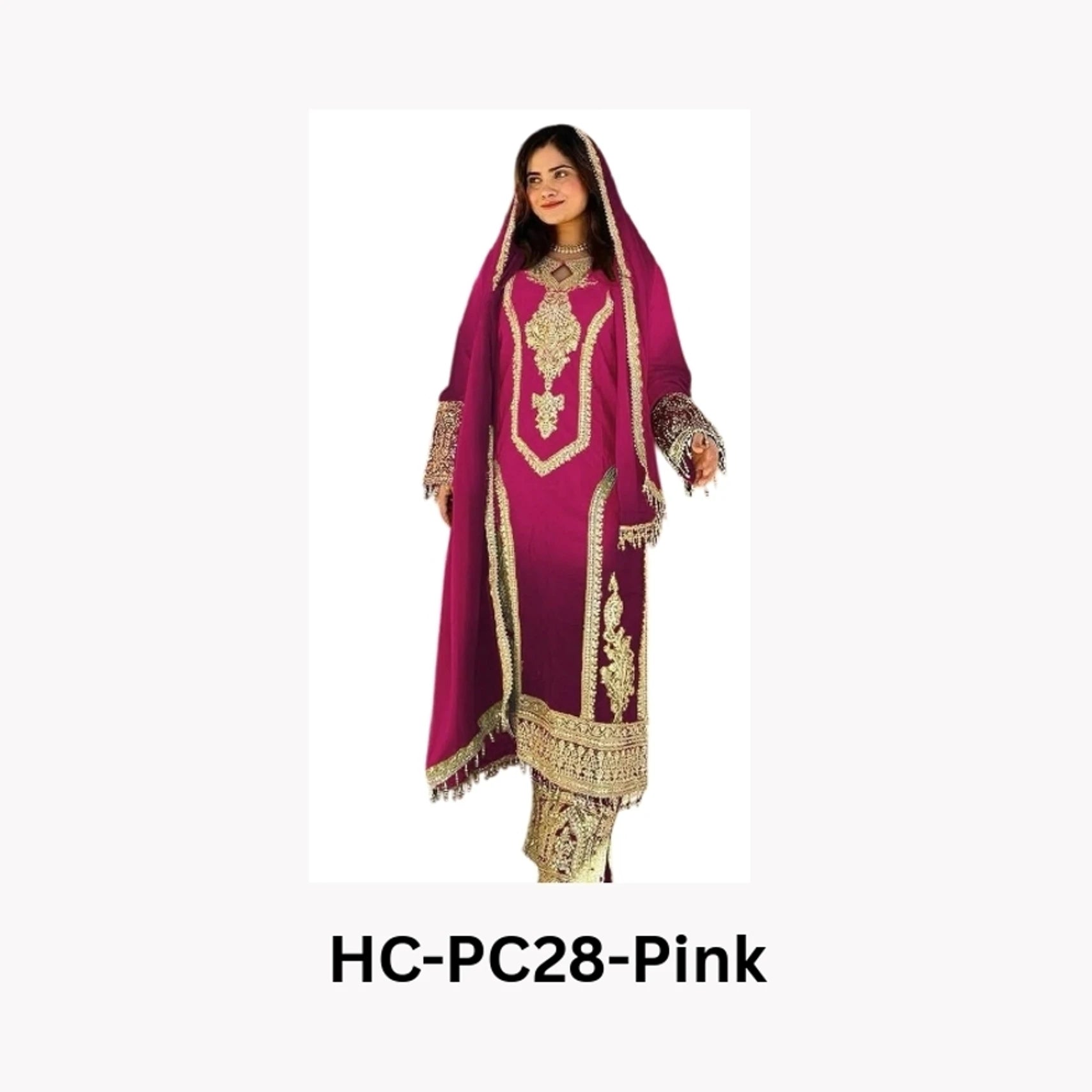 Reva Living Women Embroidered, Embellished Cotton Blend Straight Kurta (Pink)