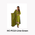 Reva Living Women Cotton Blend Ethnic Top Pyjama Dupatta Set