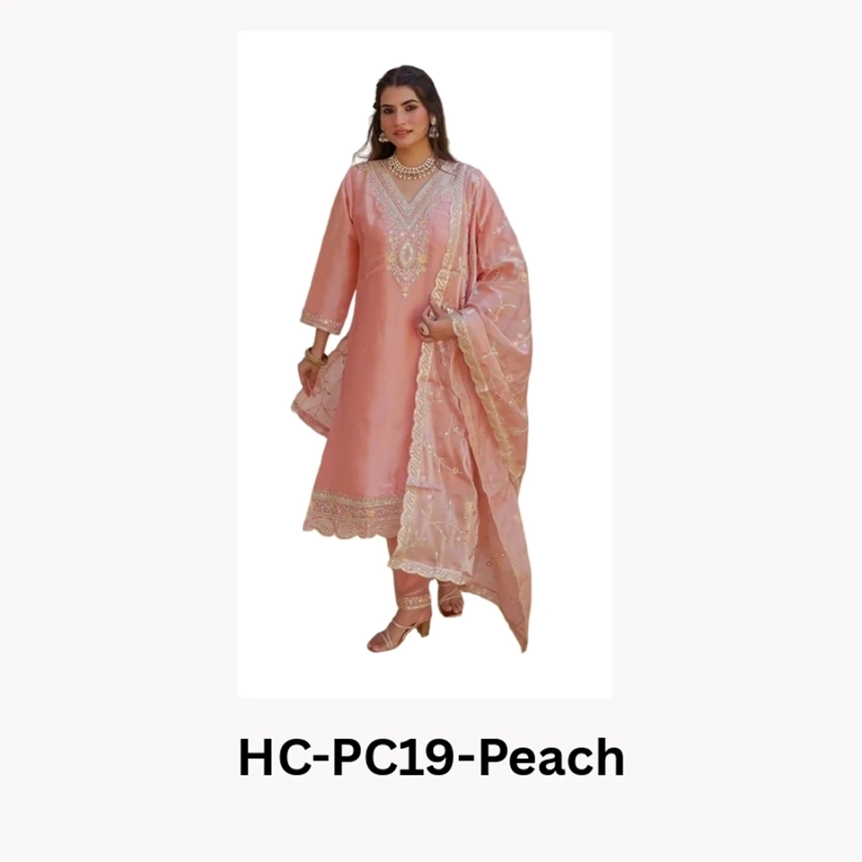 Reva Living Women Cotton Blend Ethnic Top Pyjama Dupatta Set